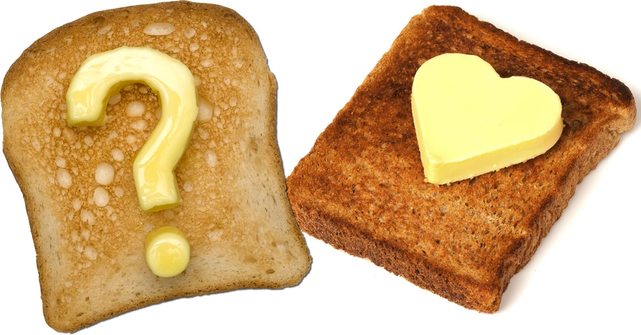 Manteiga X Margarina